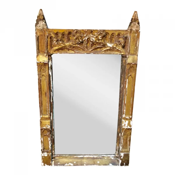 1800s French Giltwood Wall Mirror