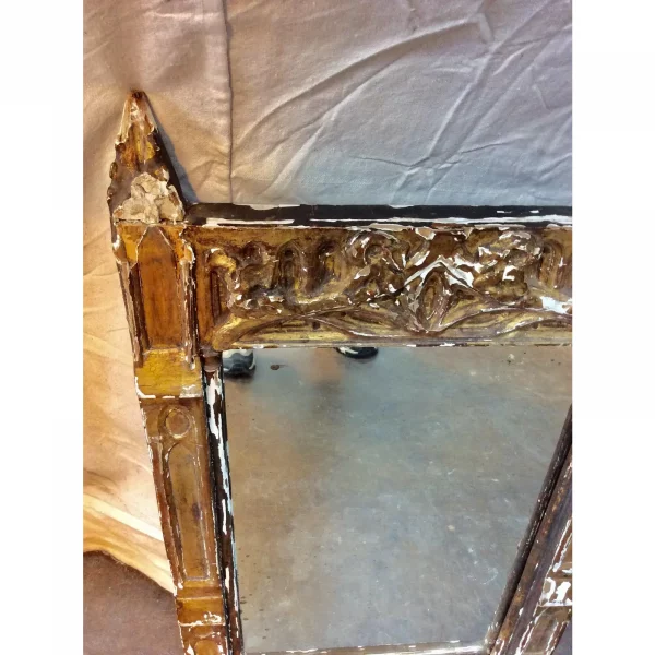 1800s French Giltwood Wall Mirror - Image 6