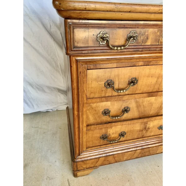 Early 20th Century French Walnut Louis Philippe Chest of Drawers - Image 8