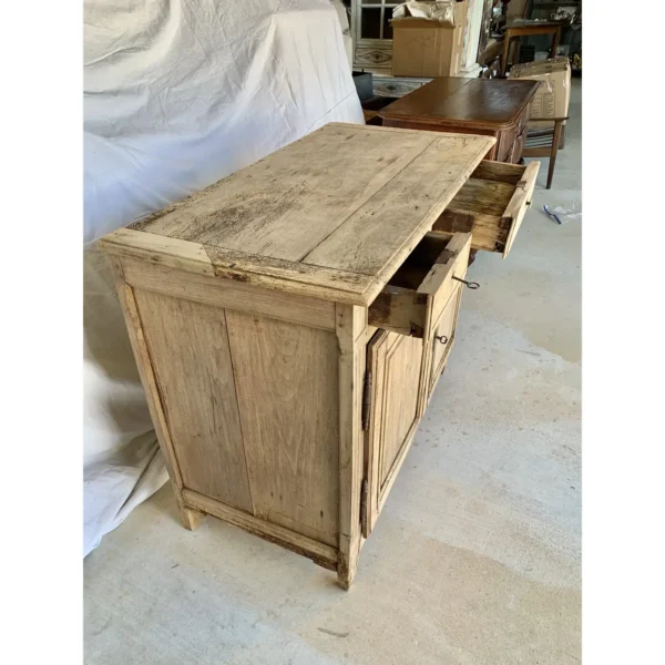 Late 19th Century French Louis XVI Walnut Buffet - Image 10