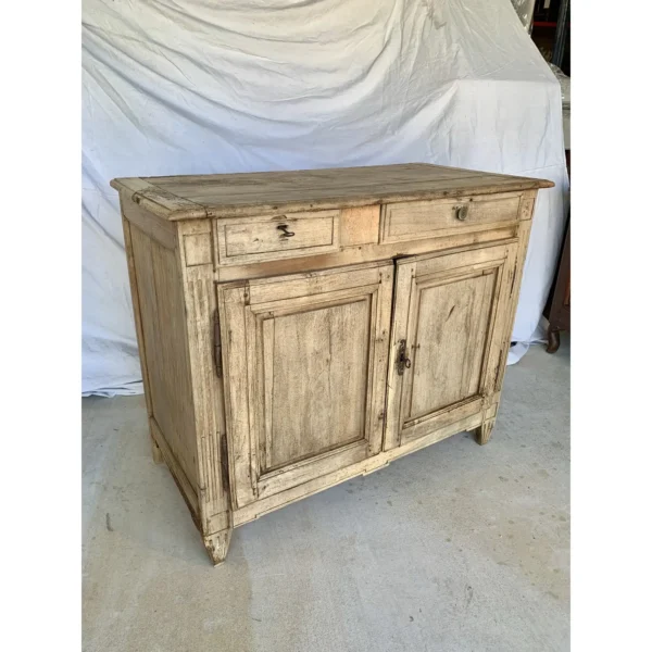 Late 19th Century French Louis XVI Walnut Buffet - Image 2