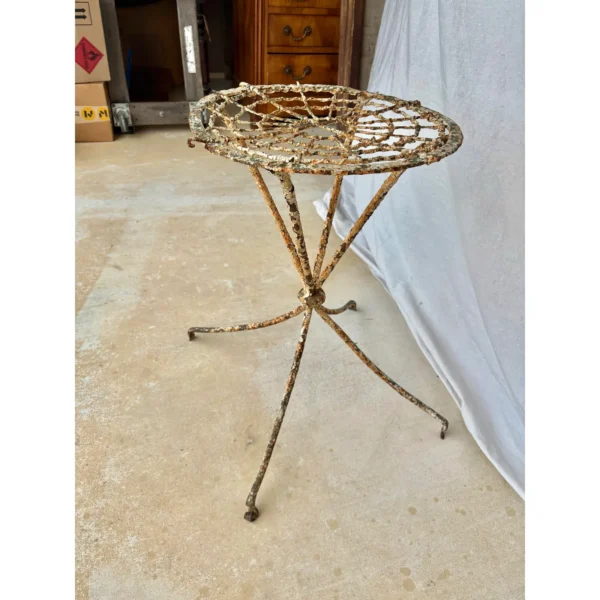 Late 19th Century French Iron Garden Table - Image 6