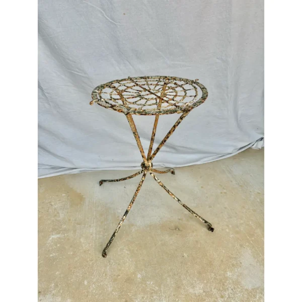 Late 19th Century French Iron Garden Table - Image 7