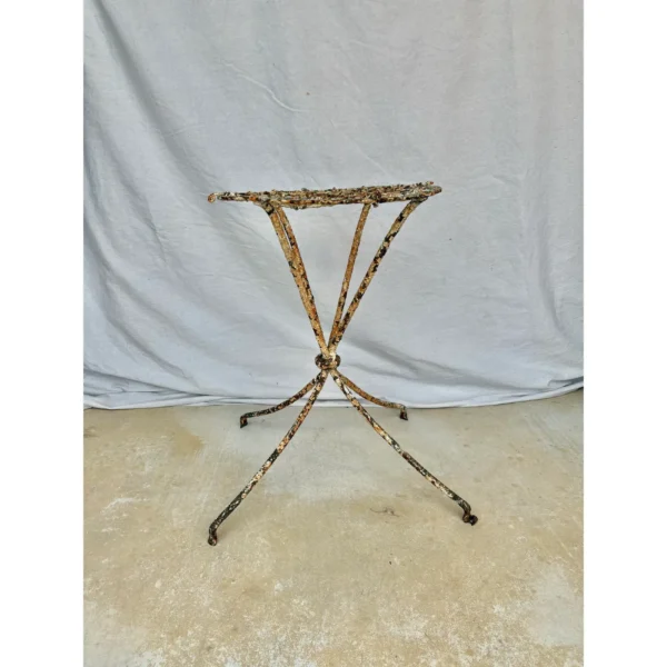 Late 19th Century French Iron Garden Table - Image 9