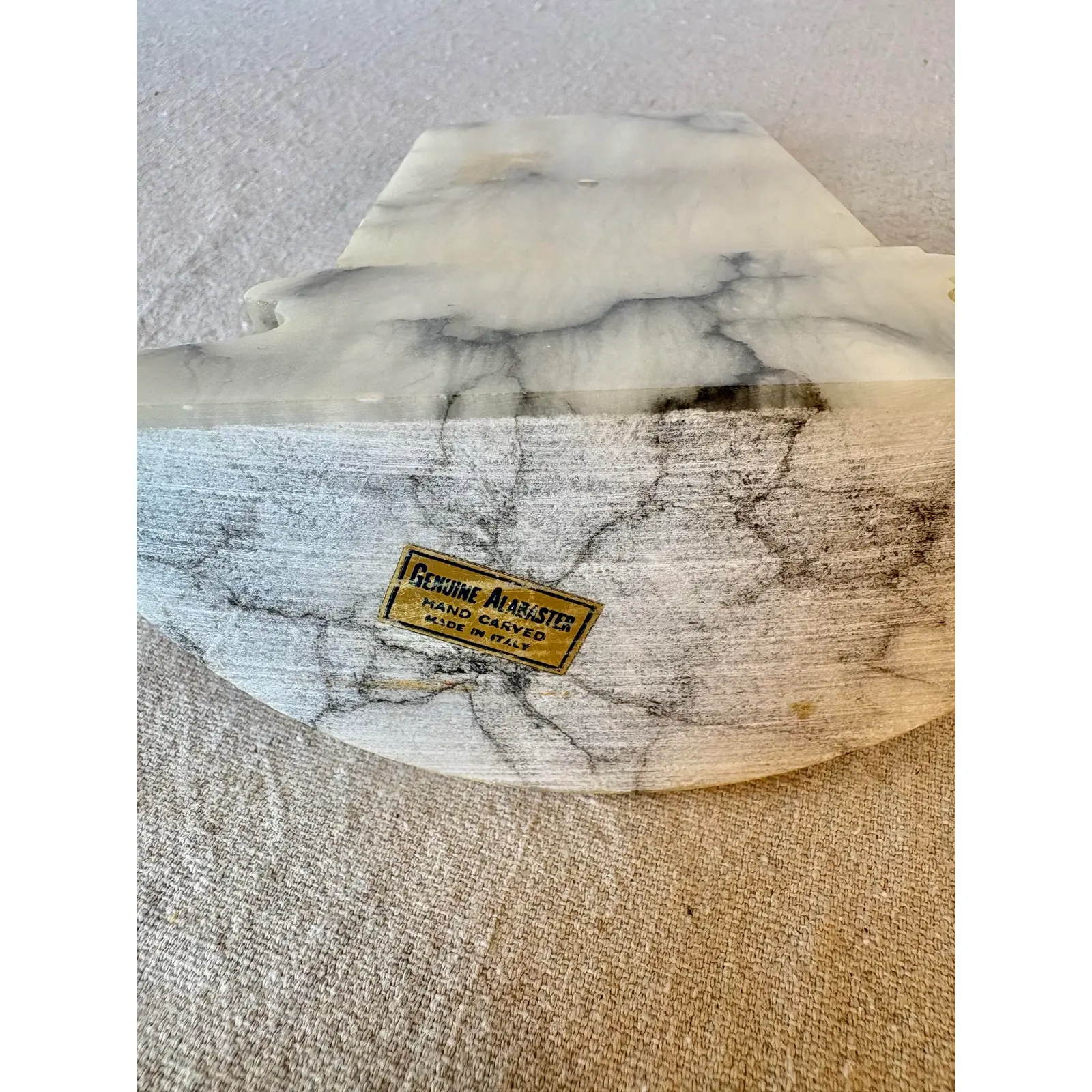 Mid 20th Century Italian Alabaster Column Bookends - Image 12
