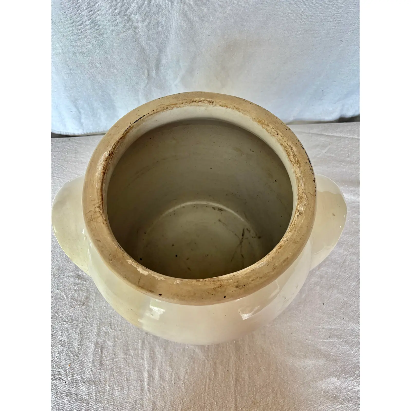 Early 20th Century French Pottery Confit Pot - Image 10