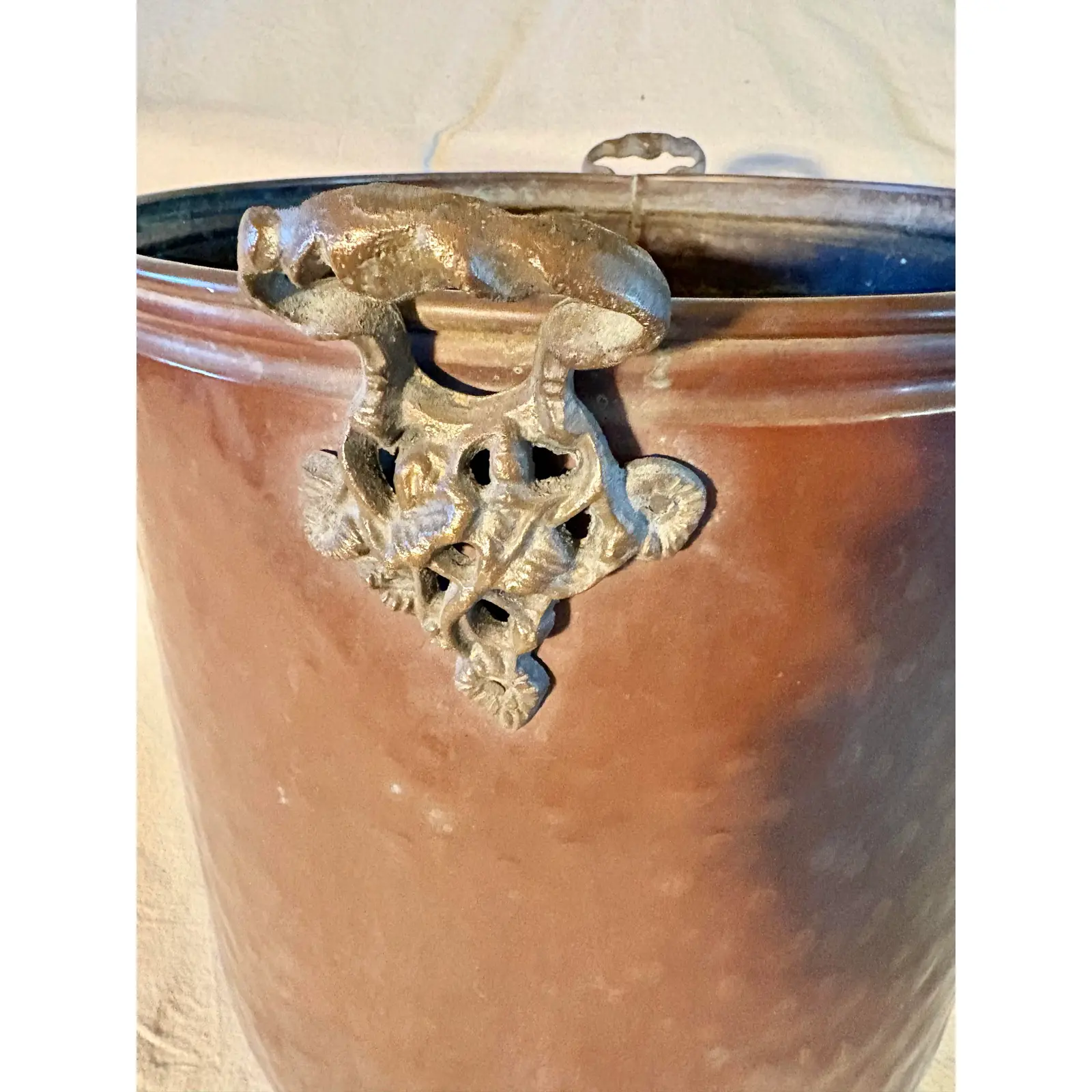 Mid 20th Century Copper Cachepot Bucket - Image 10