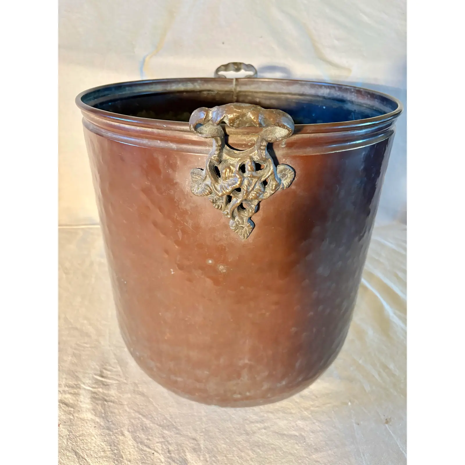 Mid 20th Century Copper Cachepot Bucket - Image 4