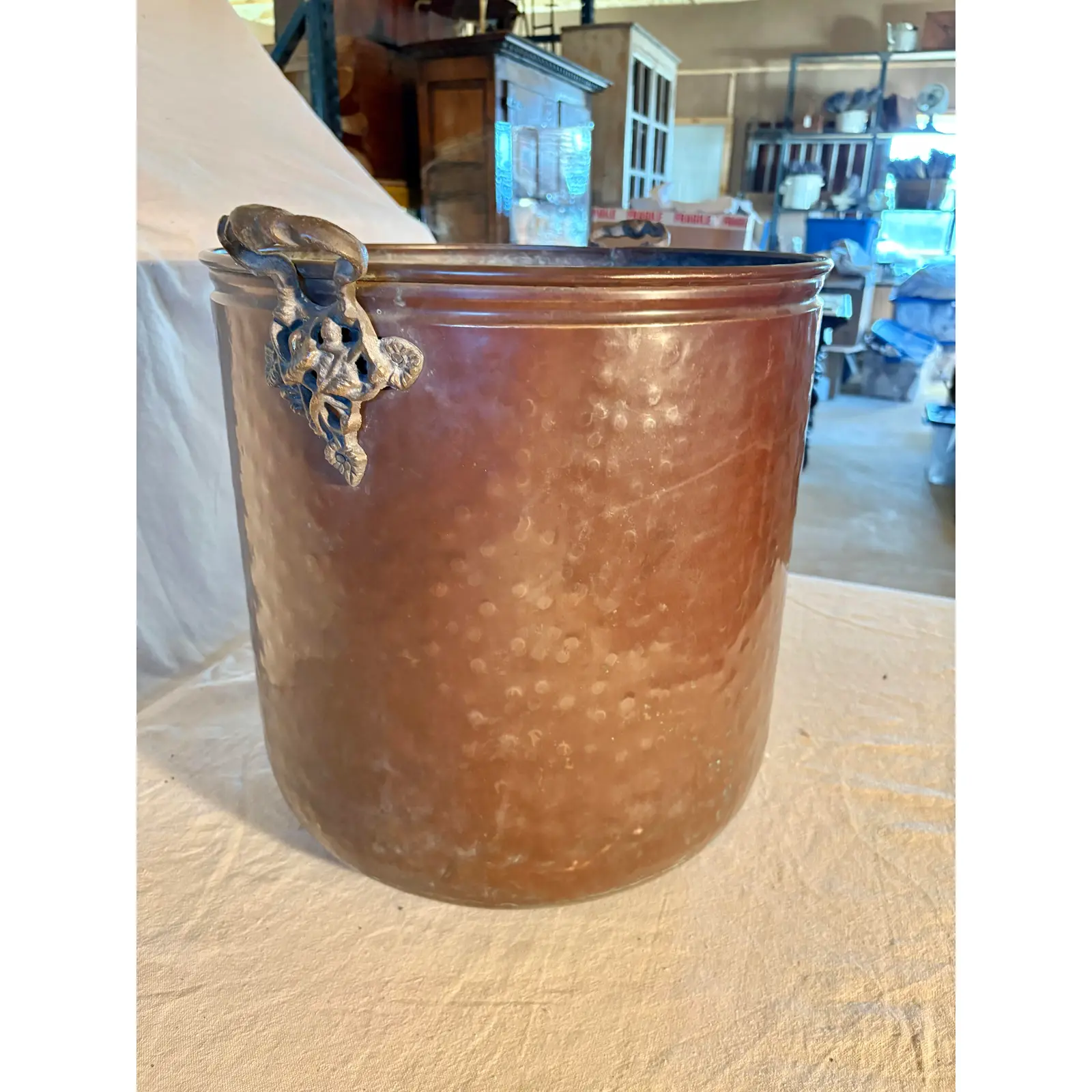 Mid 20th Century Copper Cachepot Bucket - Image 7