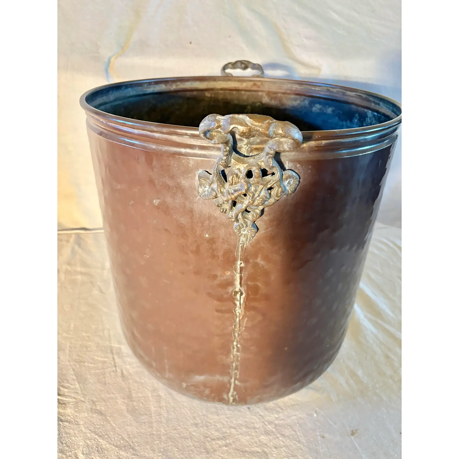 Mid 20th Century Copper Cachepot Bucket - Image 9