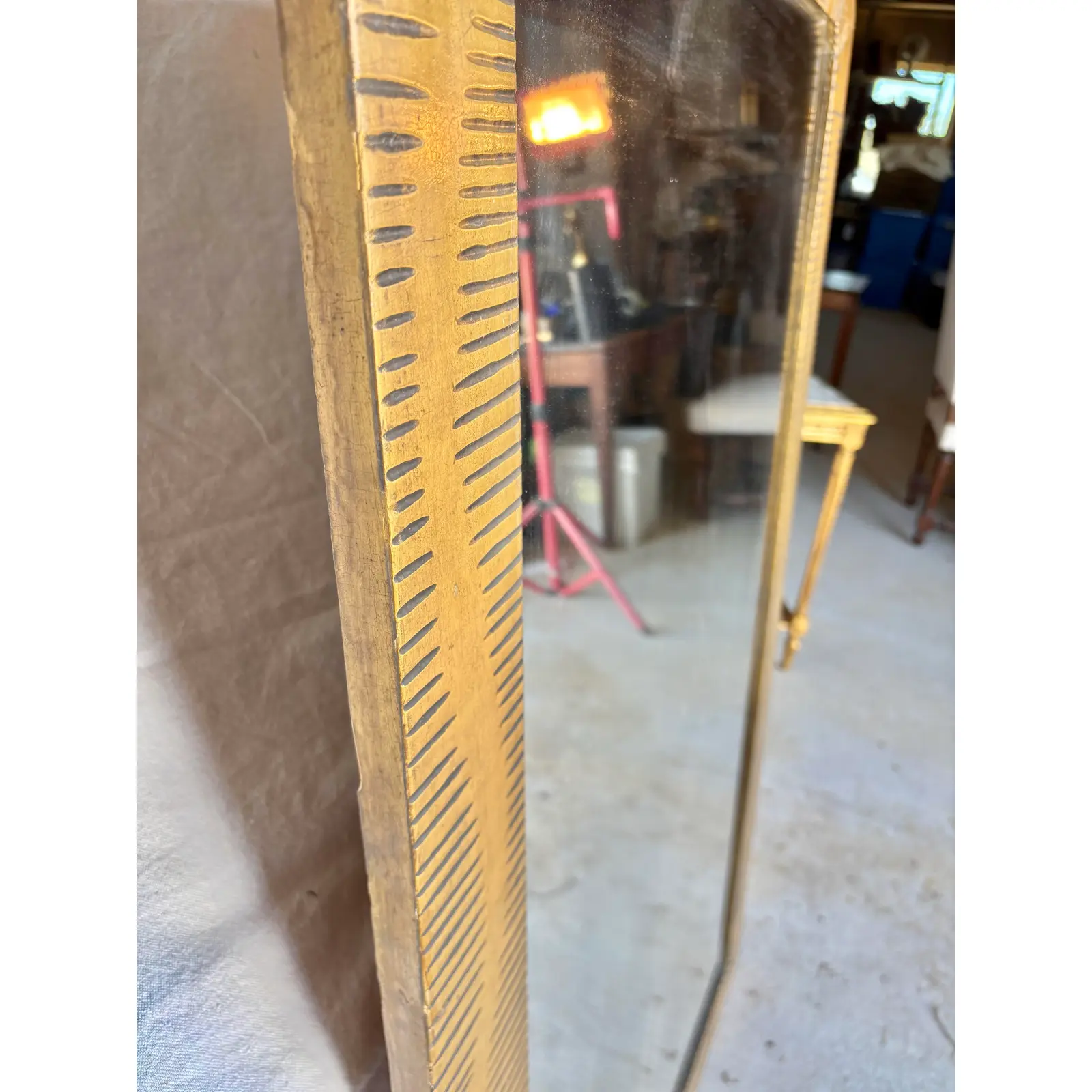Early 20th Century French Art Deco Style Wall Mirror - Image 7