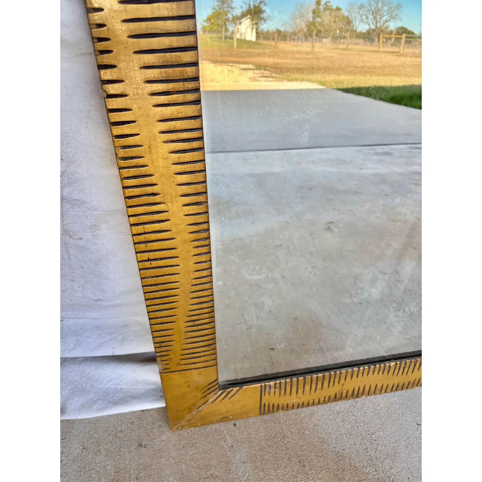 Early 20th Century French Art Deco Style Wall Mirror - Image 8