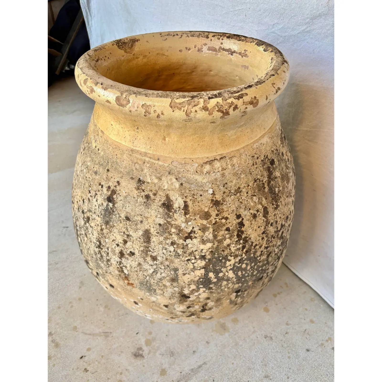 19th Century French Biot Pot Olive Jar - Image 11