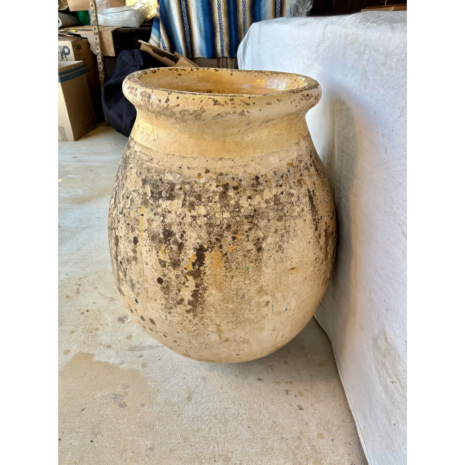 19th Century French Biot Pot Olive Jar - Image 13