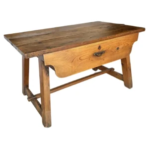 19th Century French Pine Side Table