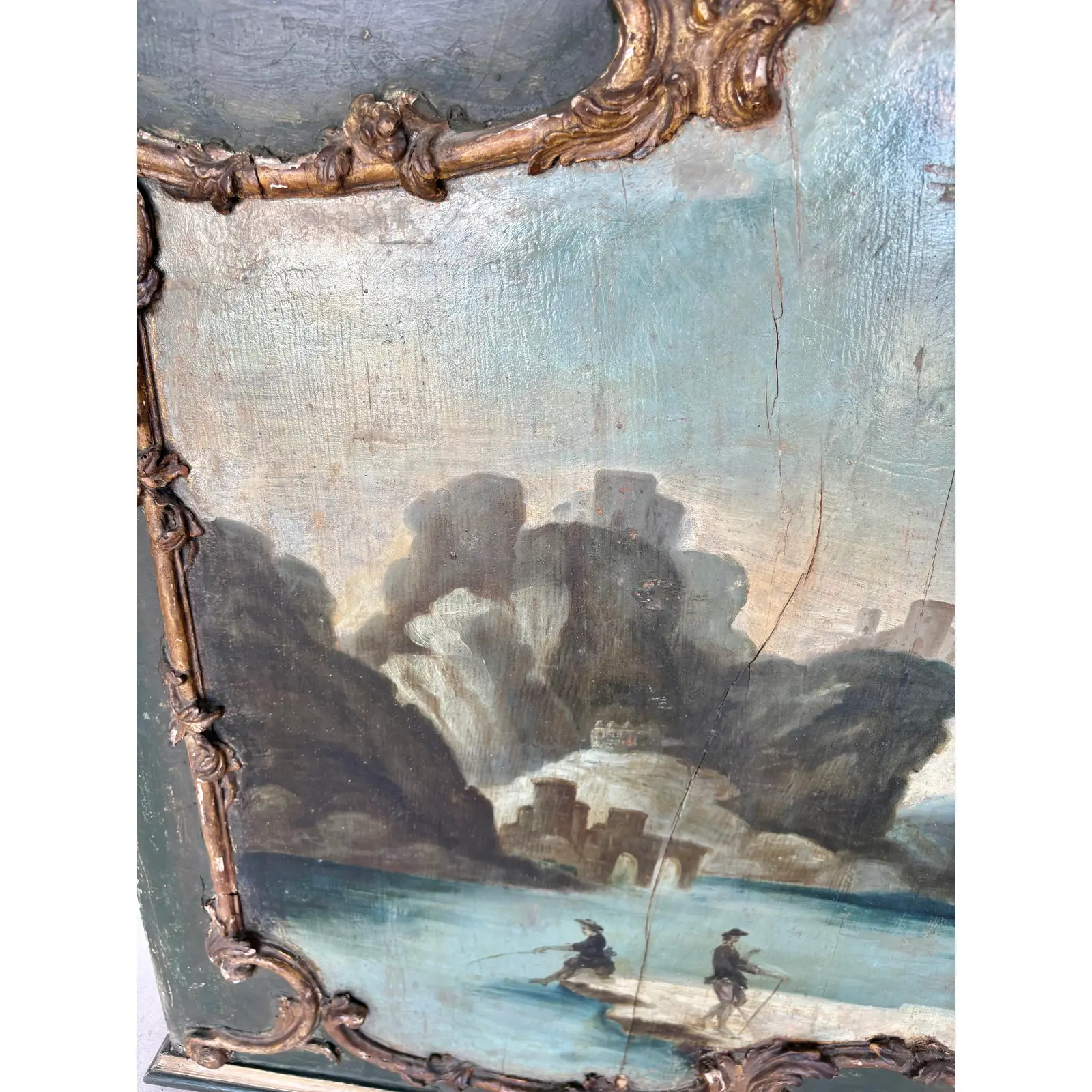 19th Century Italian Seascape Oil on Panel Painting - Image 10