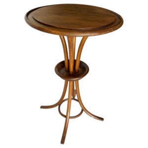 Early 20th Century French Thonet Style Bentwood Side Table