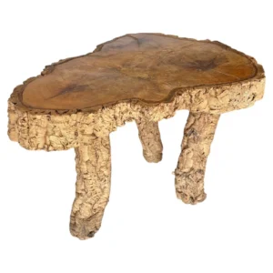 20th Century French Burr Wood Coffee Table