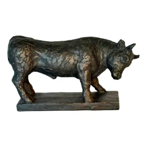 Mid 20th Century Brutalist/Impressionist Bull Sculpture