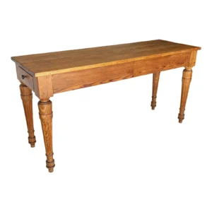 Late 19th Century French Pine Console Table