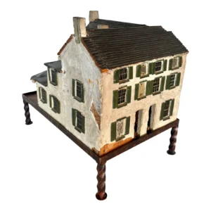 Early 20th Century French Wood and Metal Model House