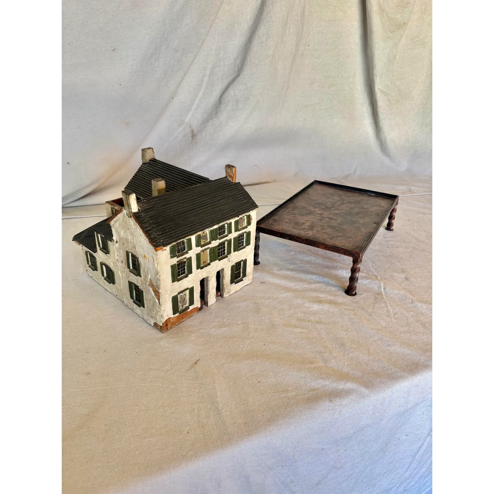 Early 20th Century French Wood and Metal Model House - Image 13