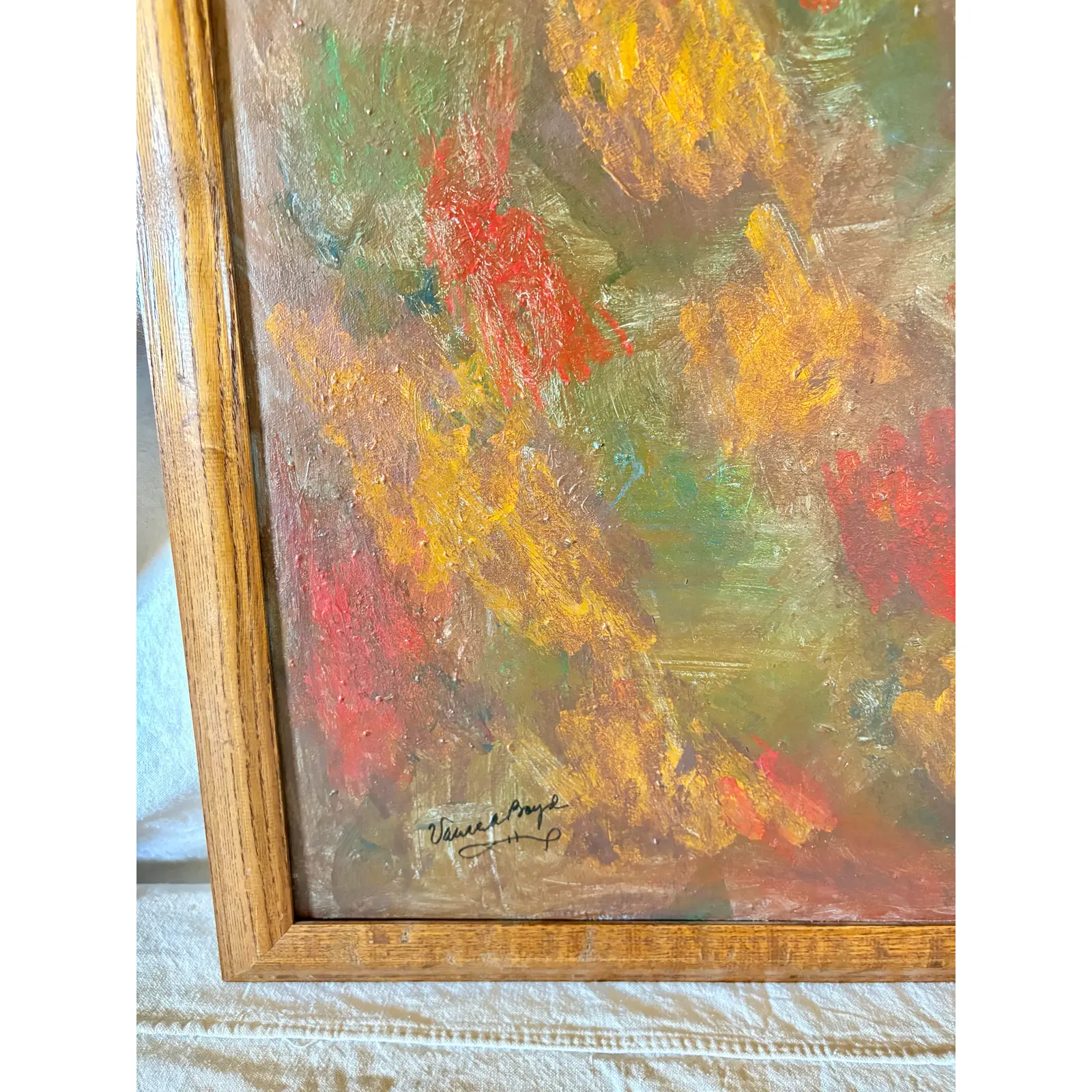 Early 21st Century Vance Boyd Abstract Impressionist Painting - Image 5