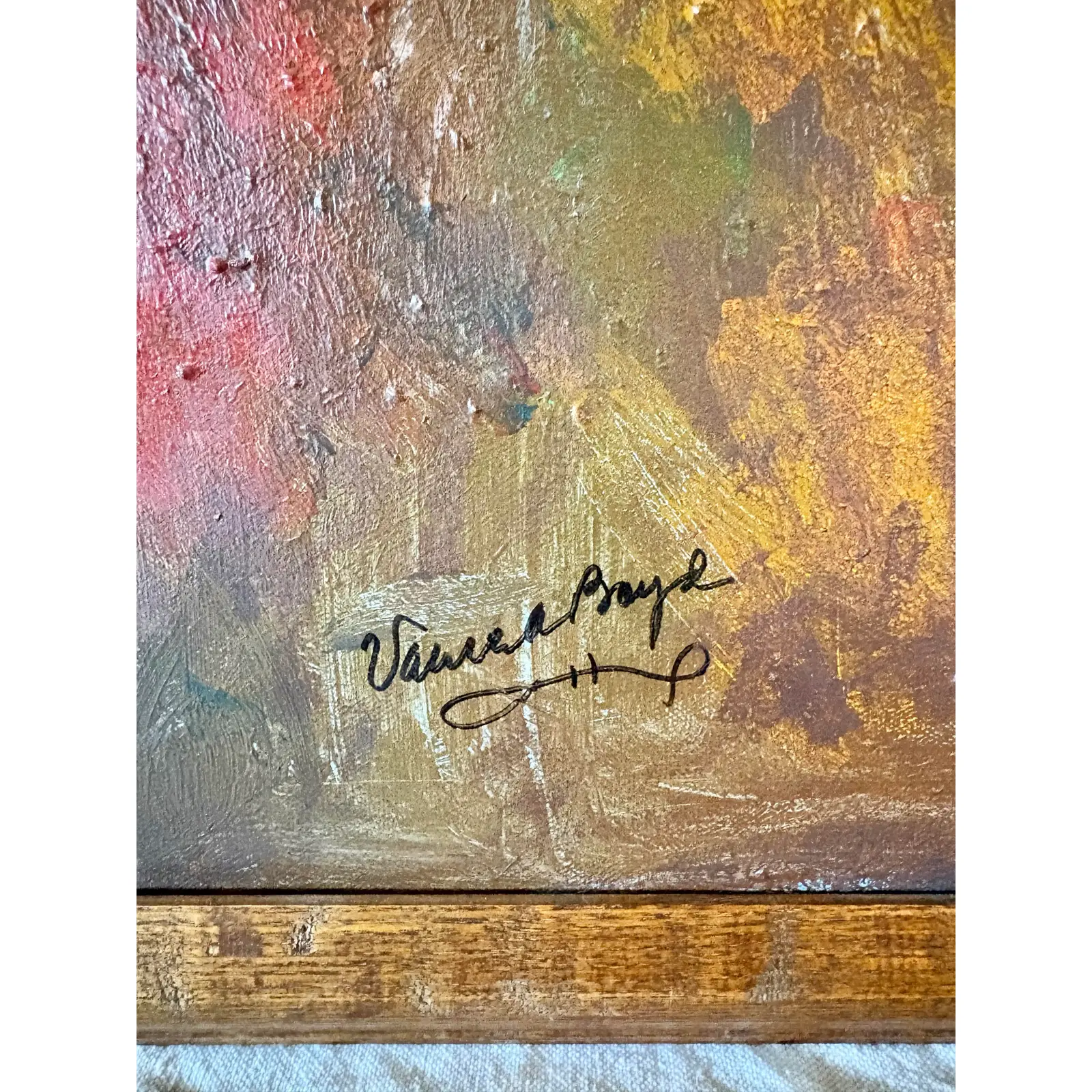 Early 21st Century Vance Boyd Abstract Impressionist Painting - Image 6