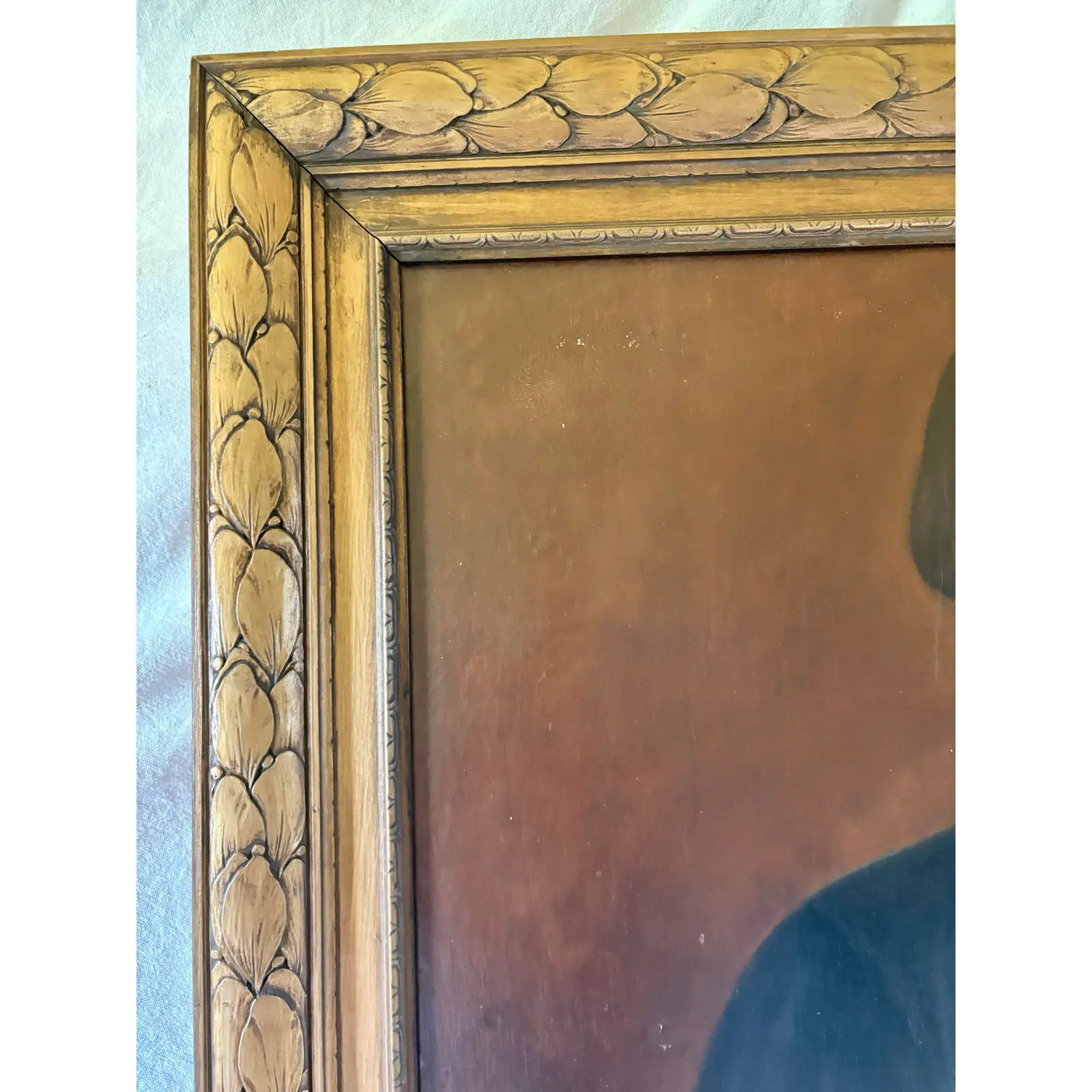 Late 19th Century French Oil on Canvas Portrait of a Woman - Image 8