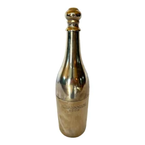 Early 21st Century Silver Plated Brass Champagne Chiller