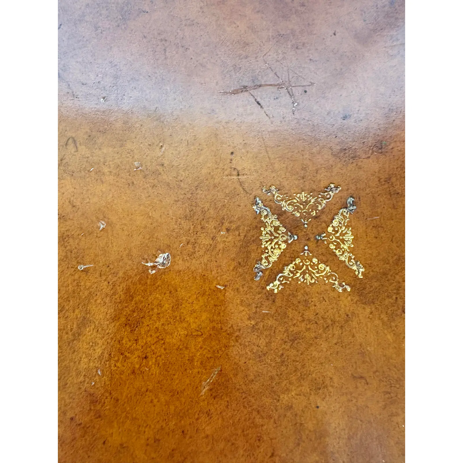 20th Century Italian Embossed Leather Box - Image 7