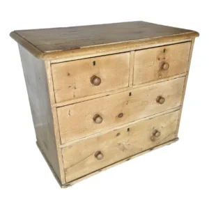 Late 19th Century English Pine Chest of Drawers