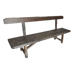 Mid 20th Century Scandinavian Sculptural Bench
