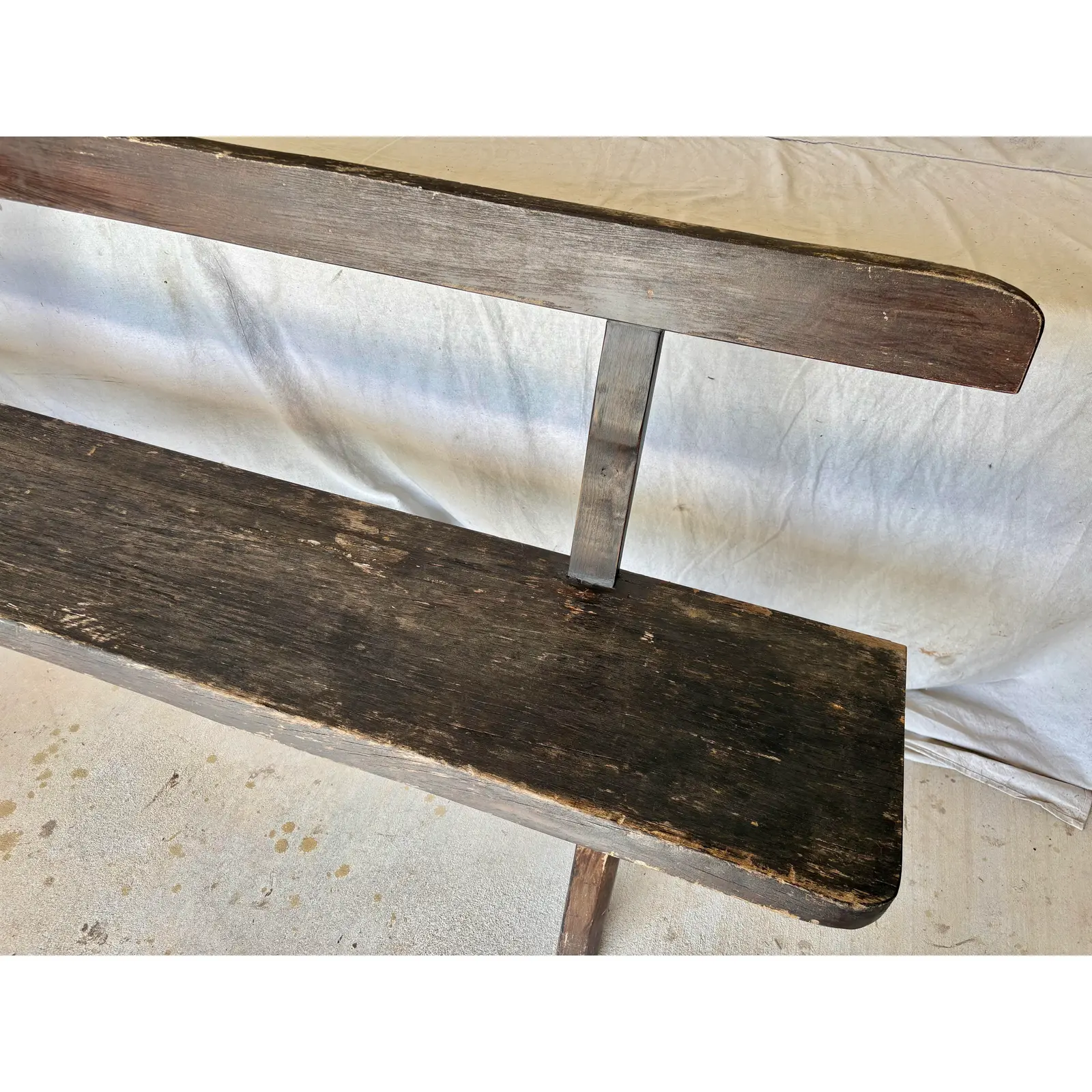 Mid 20th Century Scandinavian Sculptural Bench - Image 10
