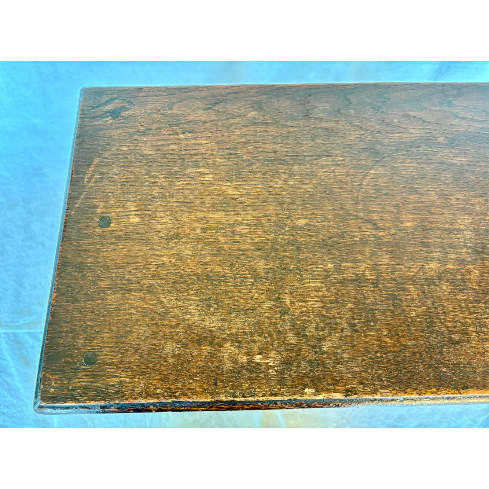 18th Century English Oak Joint Stool - Image 9