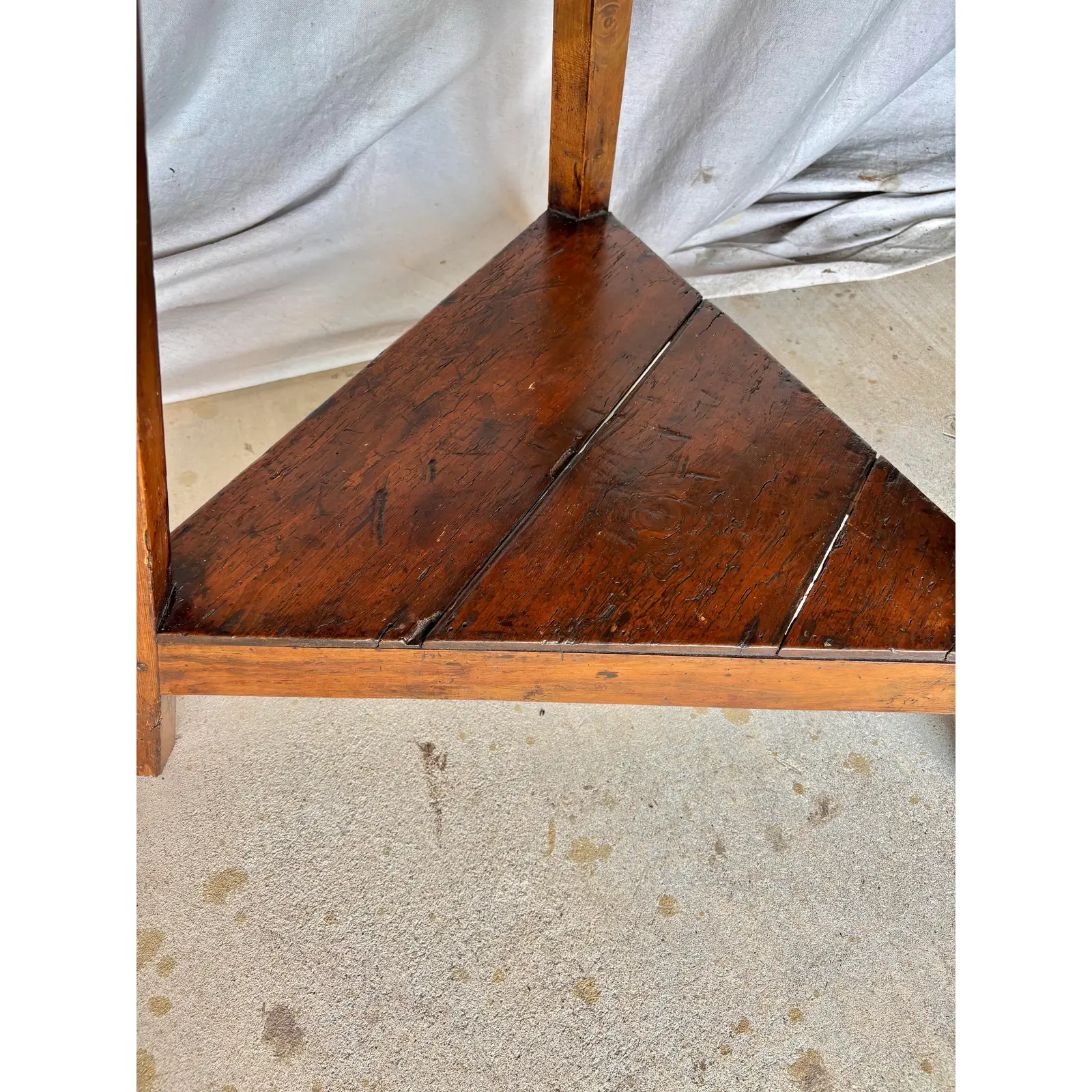 19th Century English Pine Cricket Table - Image 12