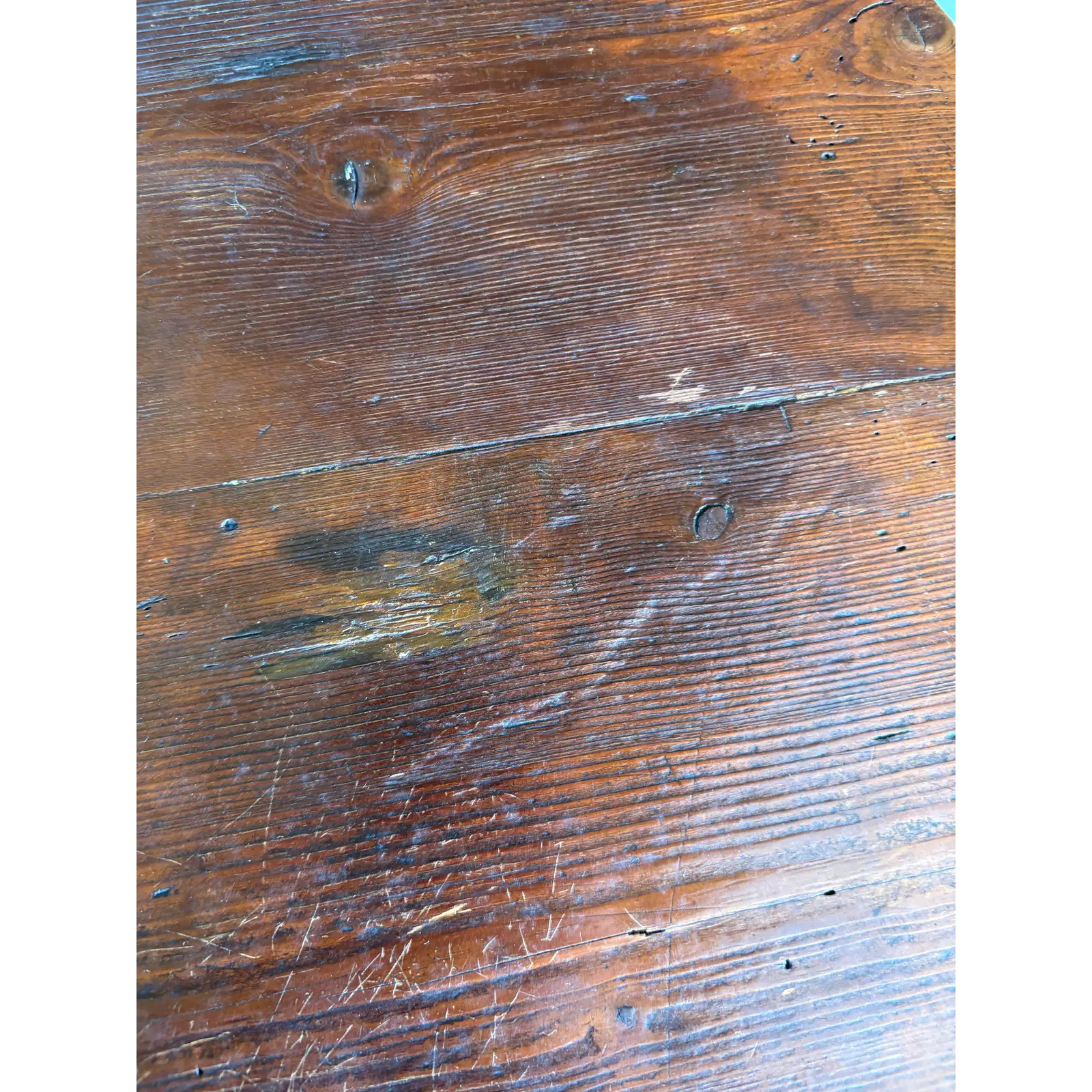 19th Century English Pine Cricket Table - Image 13