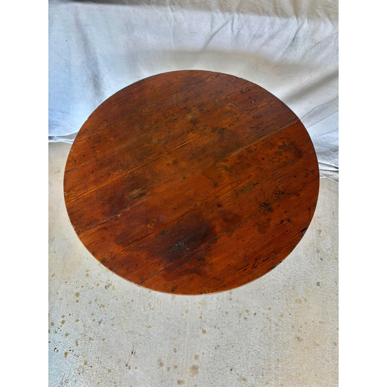 19th Century English Pine Cricket Table - Image 6