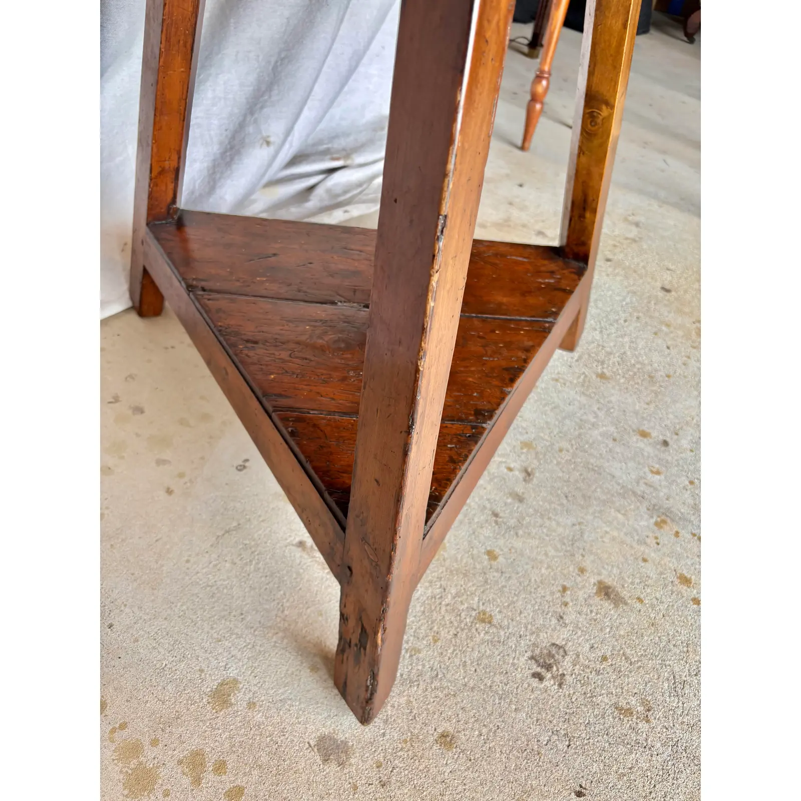 19th Century English Pine Cricket Table - Image 10