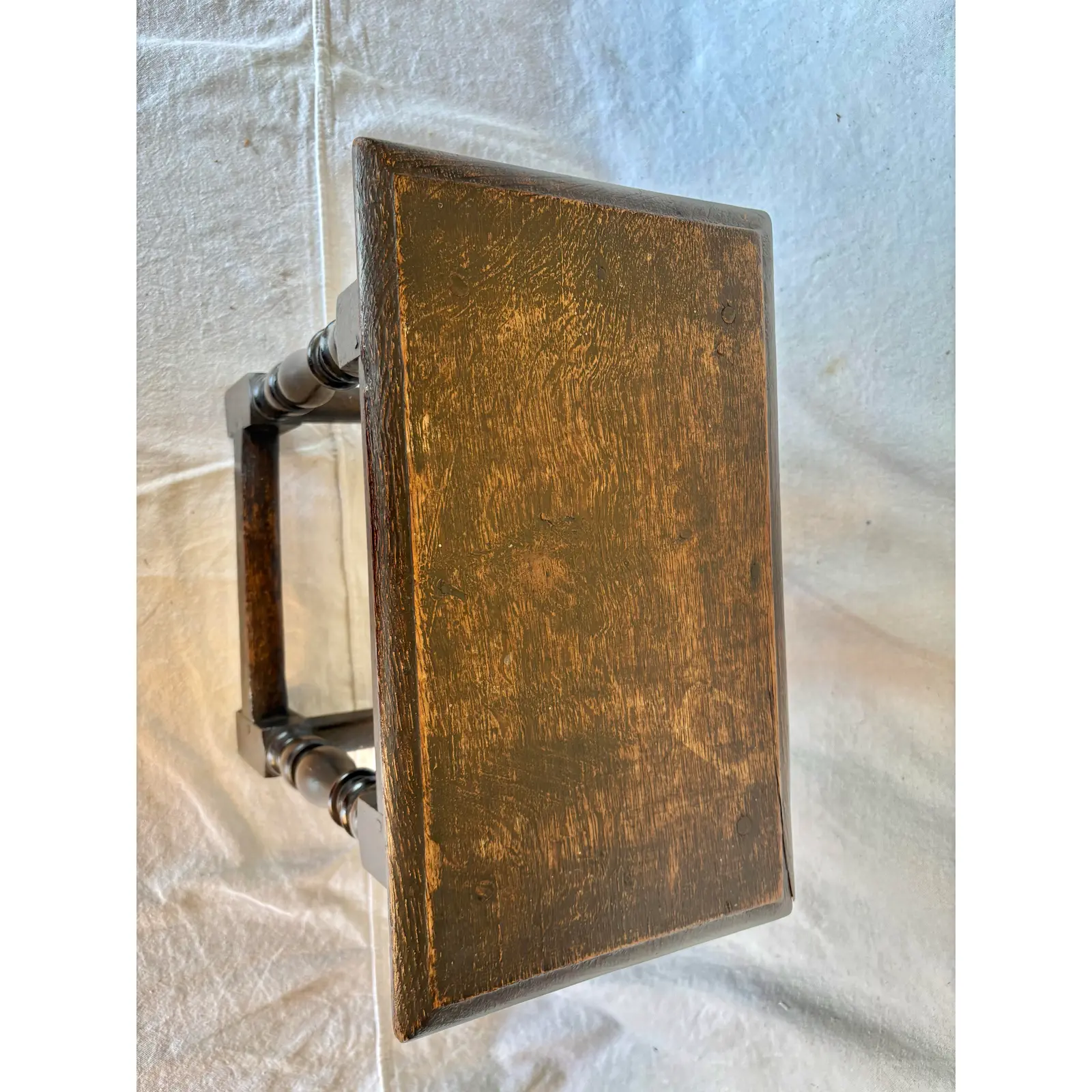 18th Century English Oak Joint Stool - Image 11