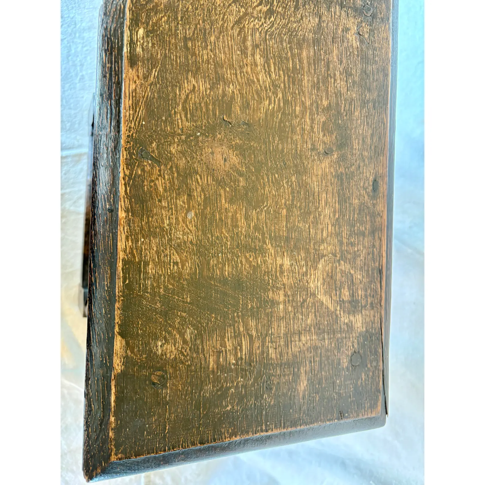 18th Century English Oak Joint Stool - Image 13