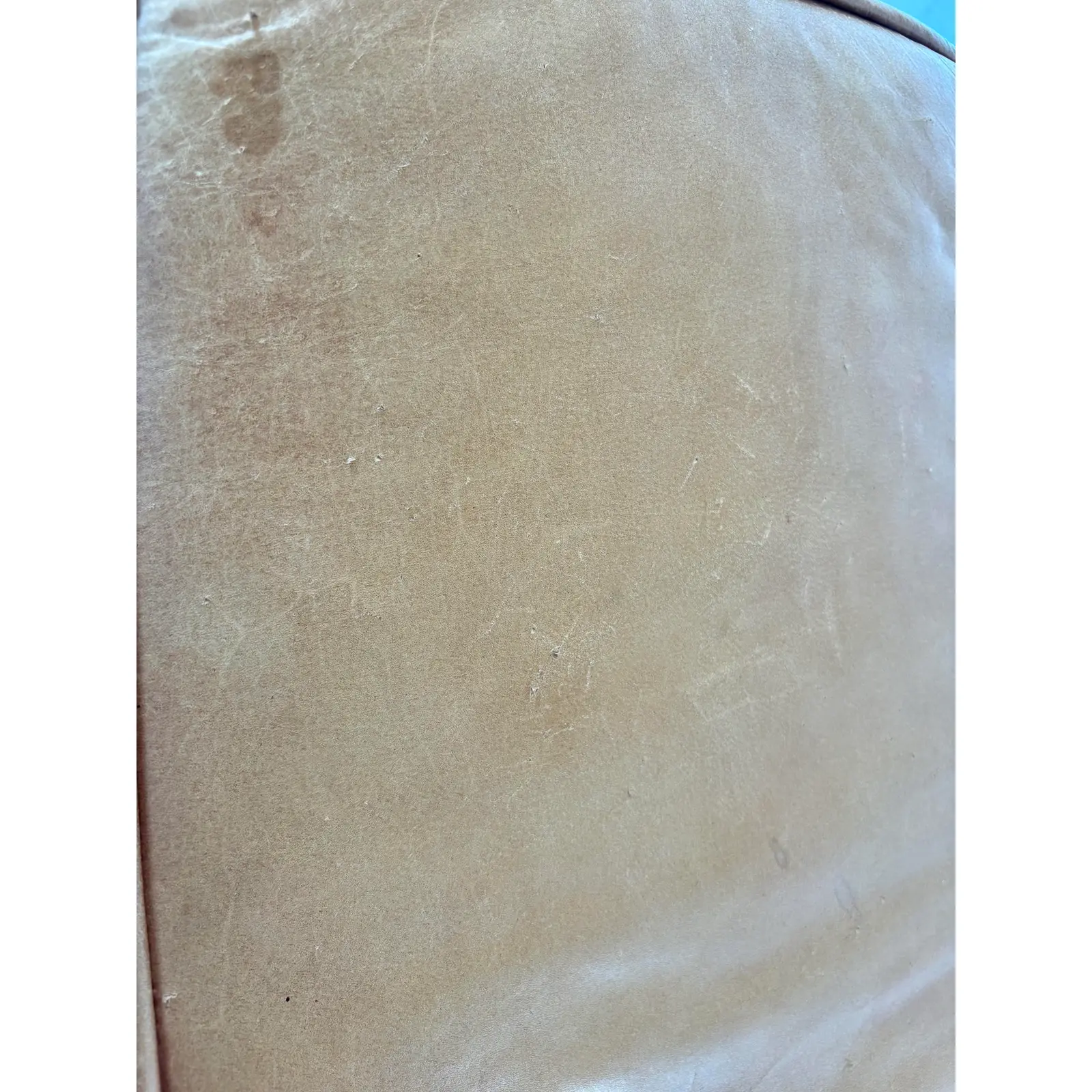 20th Century Leather Upholstered Bench - Image 13