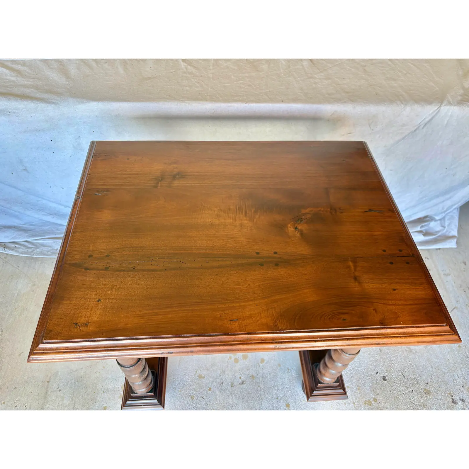 19th Century French Walnut Side Table - Image 7
