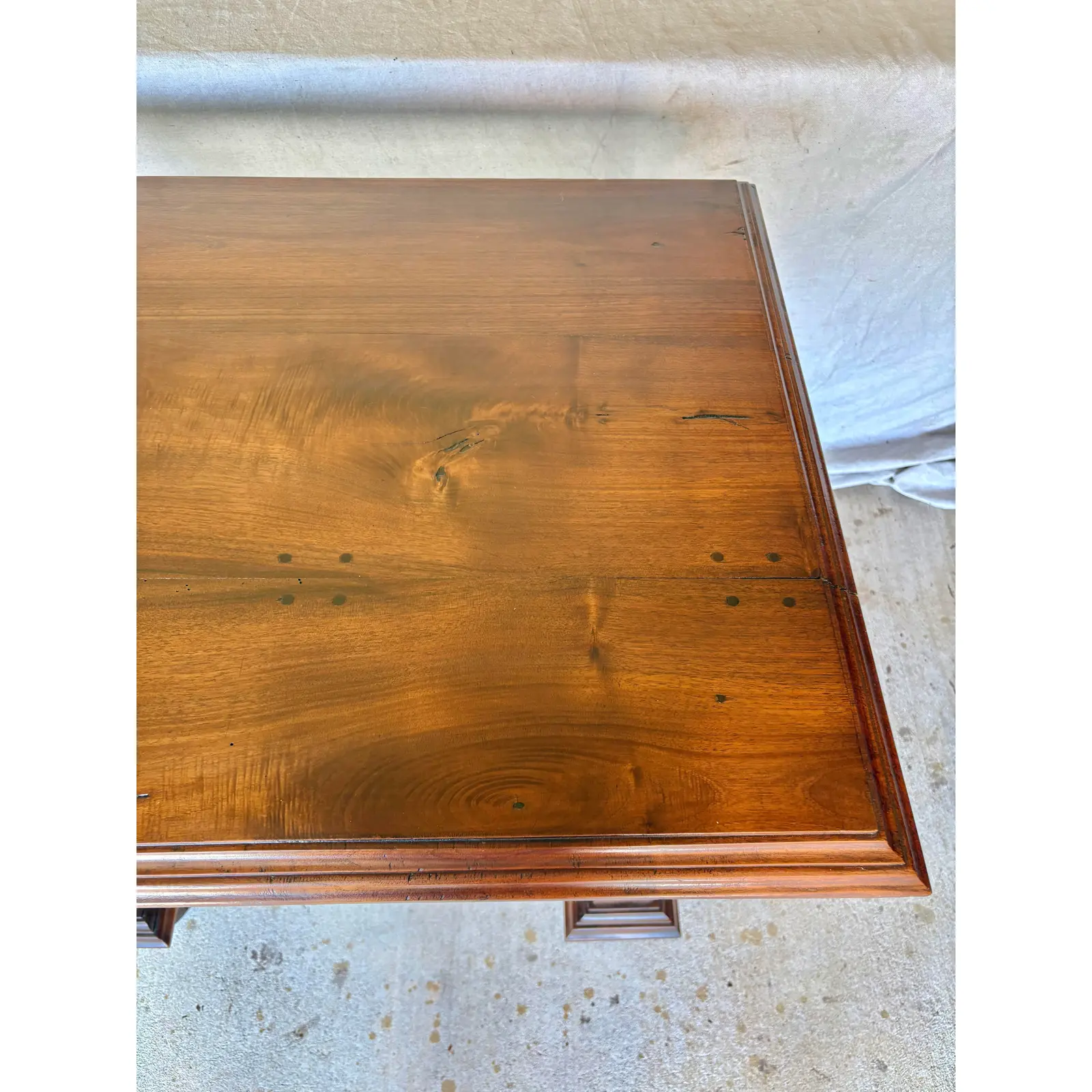 19th Century French Walnut Side Table - Image 9