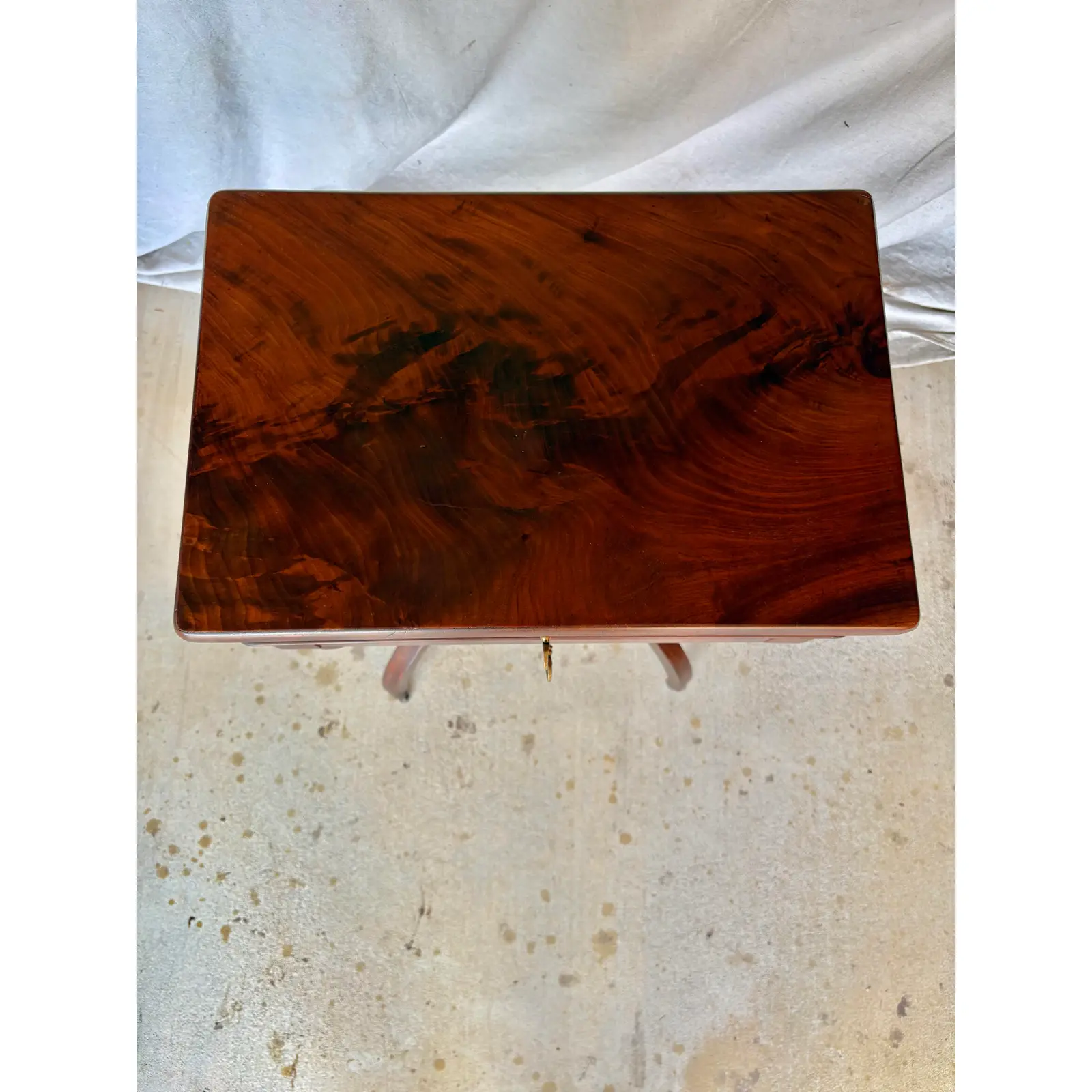 19th Century French Walnut Writing Work Table - Image 13