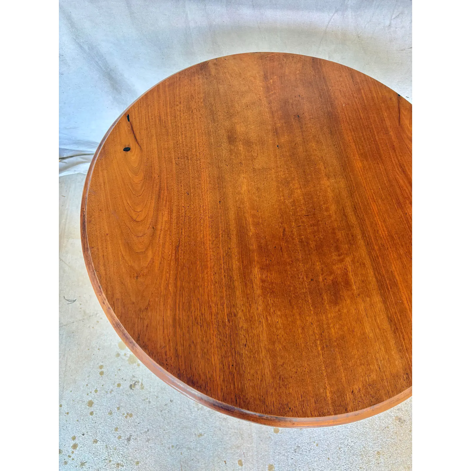 19th Century French Walnut Louis Philippe Pedestal Table - Image 9