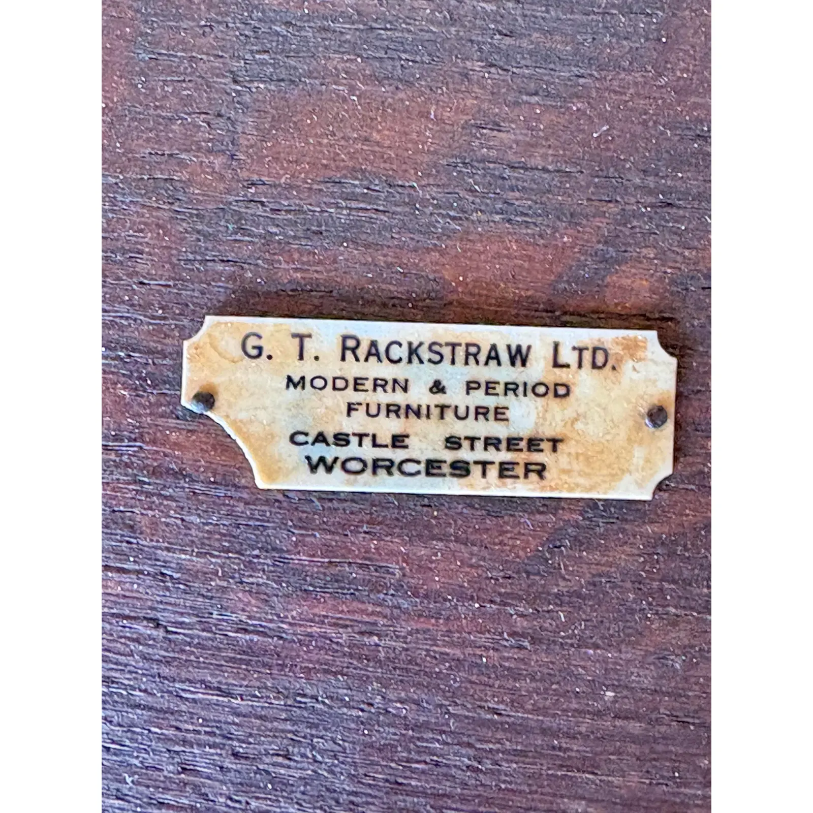 20th Century English Oak Tavern Cricket Table - Image 13