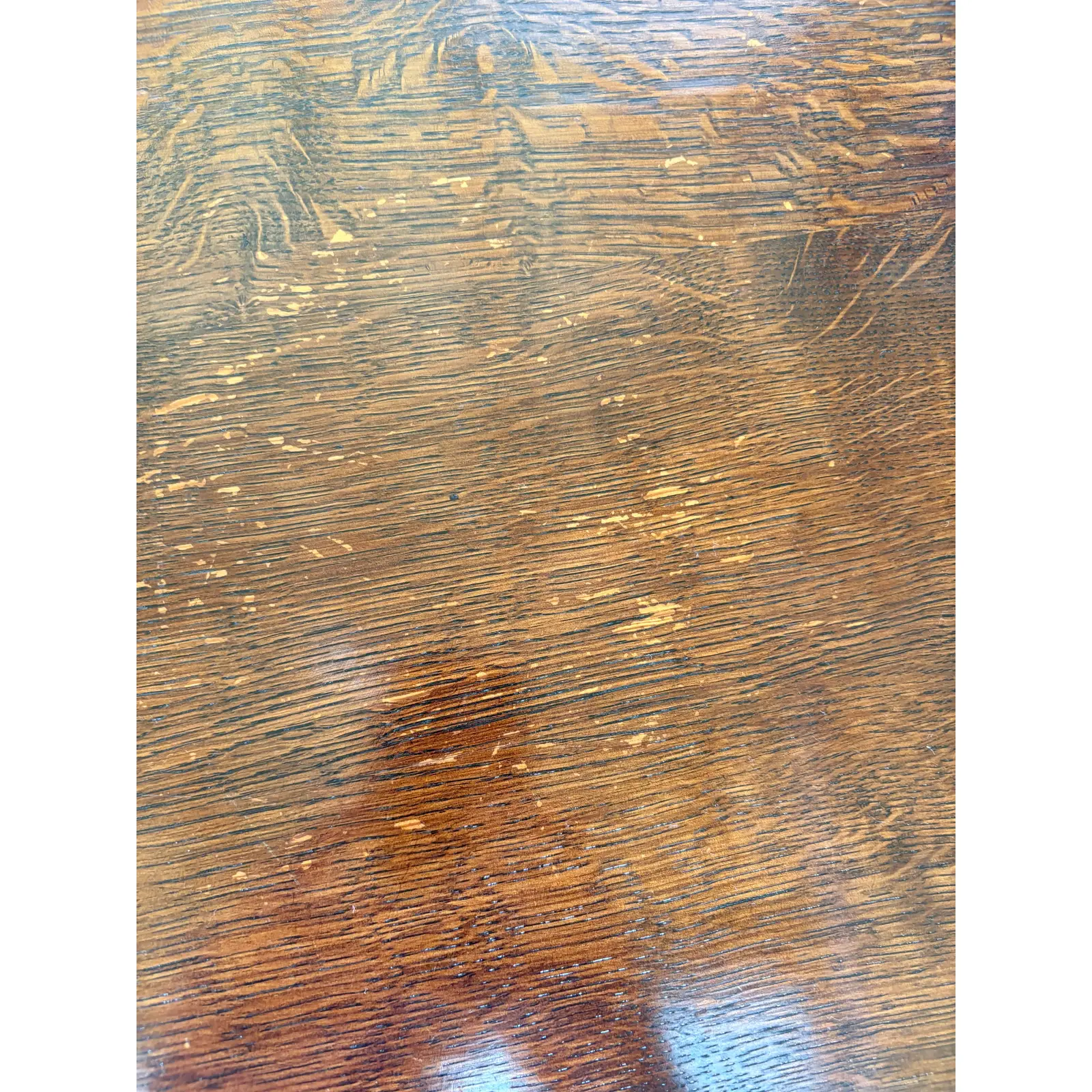 20th Century English Oak Tavern Cricket Table - Image 8